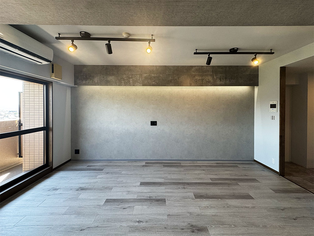 『モノトーン×コーブ照明×クロス』【3LDK】